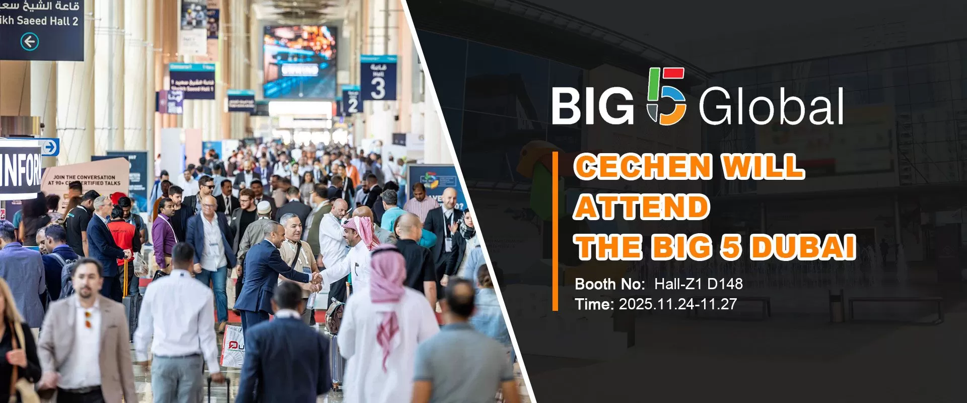 Cechen will attend the Big 5 Dubai Cechen will attend the Big 5 Dubai