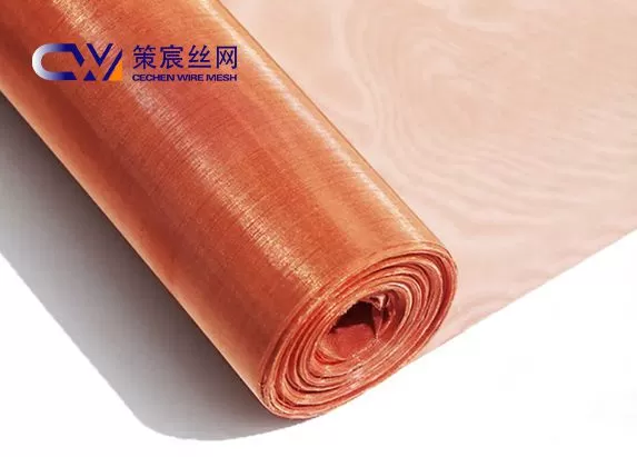 Red Copper Wire Mesh