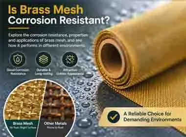 Is Brass Mesh Corrosion-Resistant?