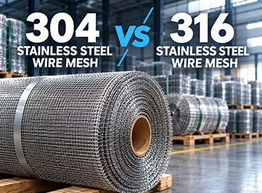304 vs 316 Stainless Steel Wire Mesh: What Is the Difference?