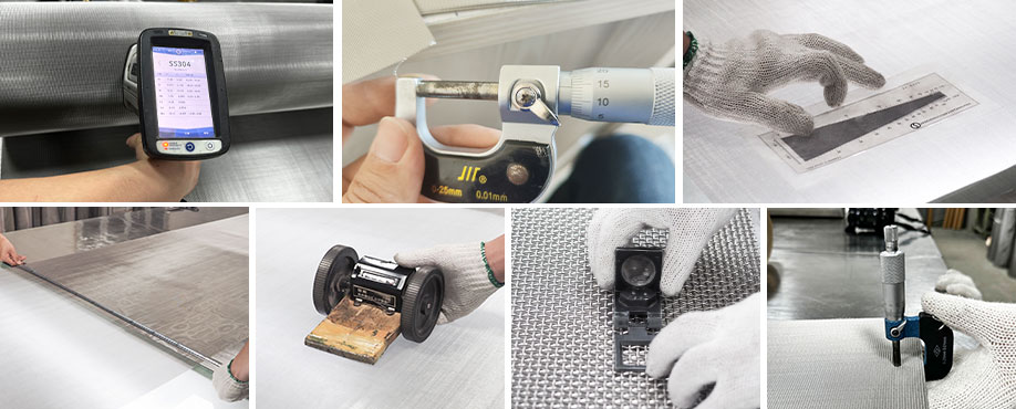 Wire mesh inspection