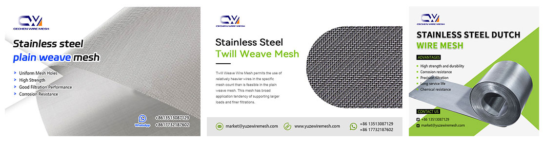 Stainless Steel Woven Wire Mesh Selection Guide