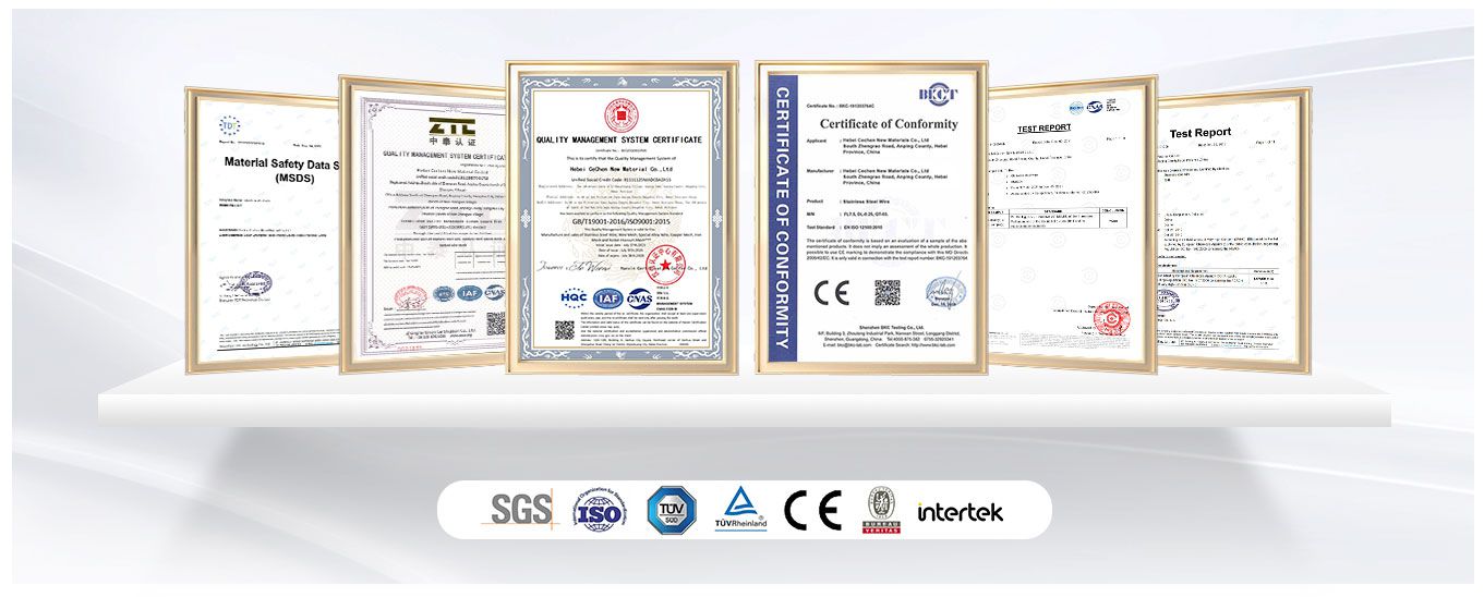 CE & SGS Certification
