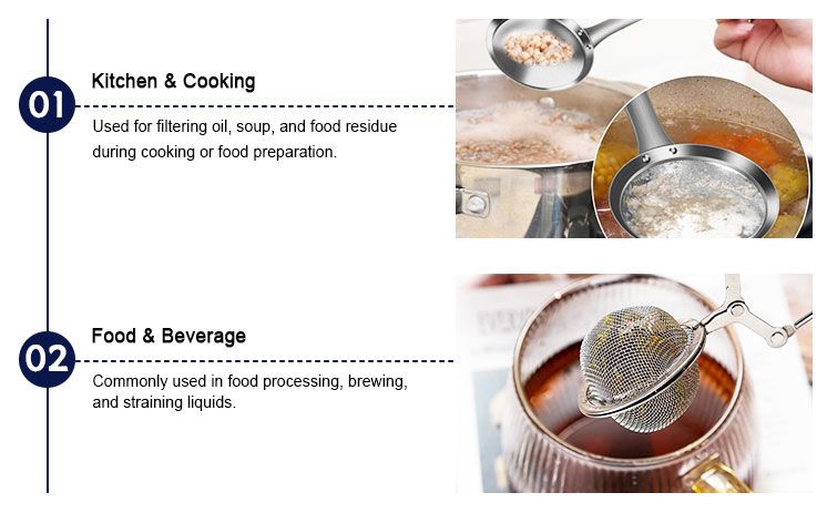 stainless steel filter mesh application