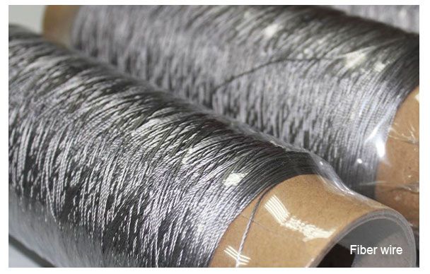 stainless steel fiber wire