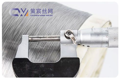 Wire diameter detection Wire diameter detection