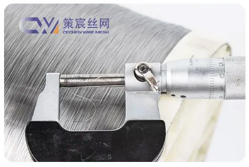 Wire diameter detection Wire diameter detection