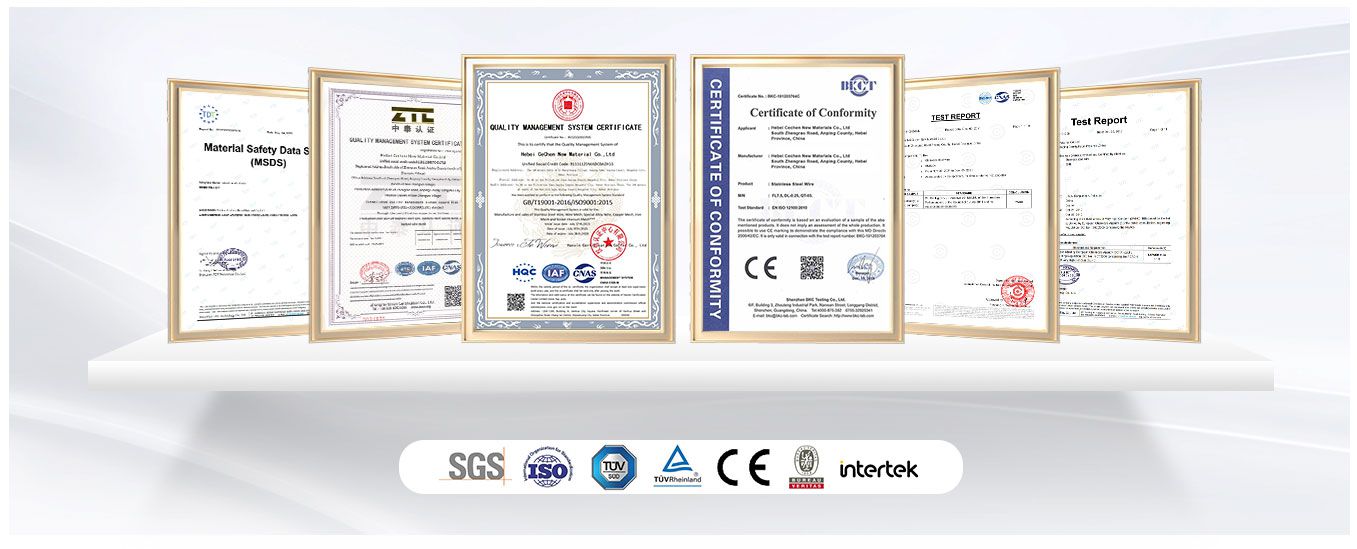 Super Duplex Stainless Steel Wire Mesh CE & SGS Certified