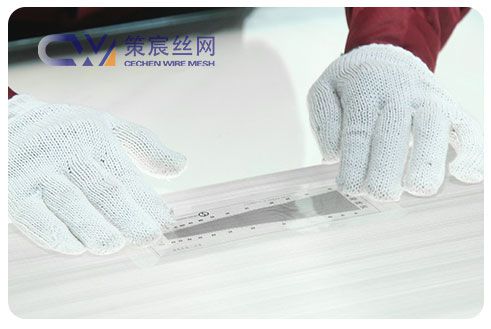 Super Duplex Stainless Steel Wire Mesh Mesh Count Inspection