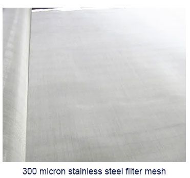 300 micron stainless steel filter mesh 