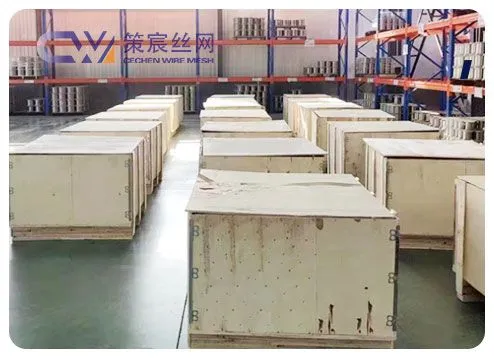 Stainless steel annealed wire wooden box packaging