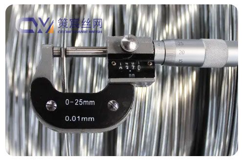 Stainless Steel Wire Diameter Inspection