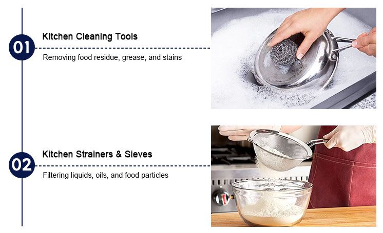 0.09mm 0.12mm 0.13mm 410/430 Stainless Steel Wire for Cleaning Ball 0.09mm 0.12mm 0.13mm 410/430 Stainless Steel Wire for Cleaning Ball