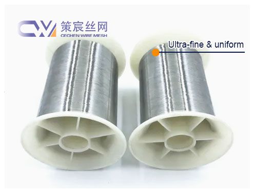 Stainless Steel Fine Wire for Yarn Textiles or Braid Media