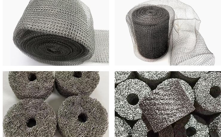 Stainless Steel Knitted Wire Mesh Stainless Steel Knitted Wire Mesh