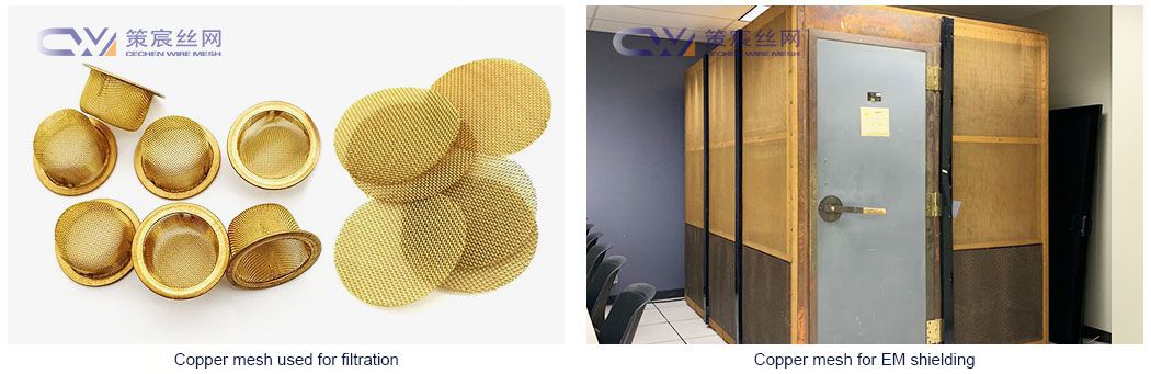 Copper Wire Mesh is widely used for electromagnetic shielding, filtration, and architectural decoration thanks to its excellent conductivity and corrosion resistance.