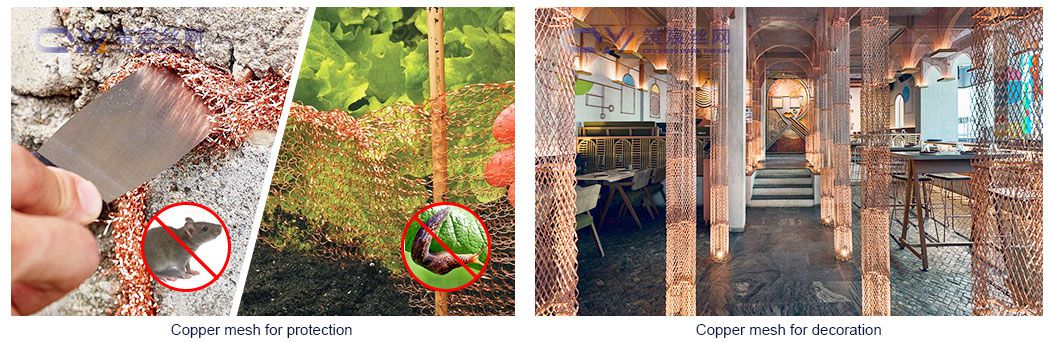 Copper Wire Mesh is widely used for electromagnetic shielding, filtration, and architectural decoration thanks to its excellent conductivity and corrosion resistance.