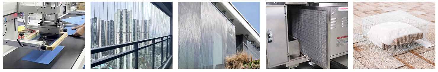 Stainless steel ultra-thin mesh is used for EMI shielding, precision filtration, architectural decoration, ventilation screening, and electronic device protection etc.