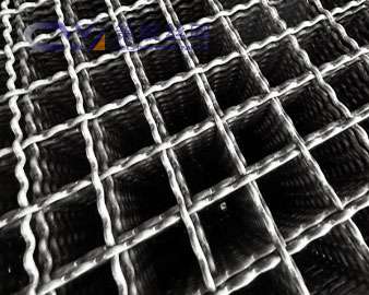 Aluminum Crimped Wire Mesh
