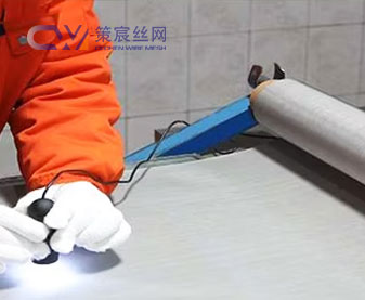 Inconel Wire Mesh Inspection
