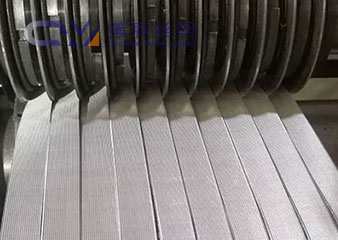 Stainless Steel Mesh Slitting