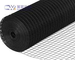 Black PVC Coated Wire Mesh