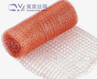 Copper knitted wire mesh