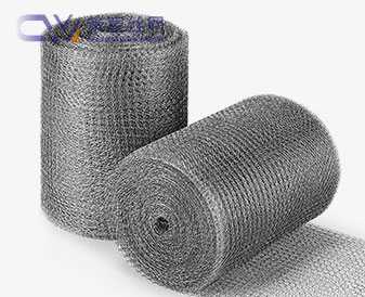 Stainless steel knitted wire mesh