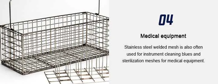 Applications of stainless steel mesh panels