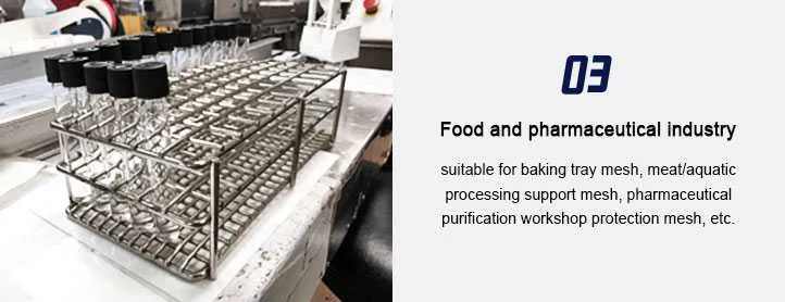 Application of 316/316L Stainless Steel Welded Mesh