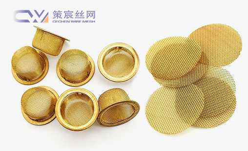 Copper mesh for filtration