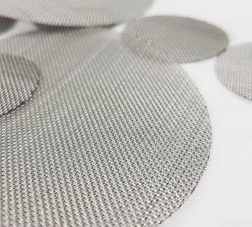 Stainless steel filter disc