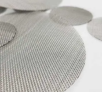 Stainless steel filter disc
