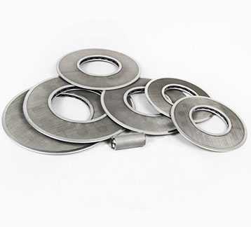 Stainless steel filter disc