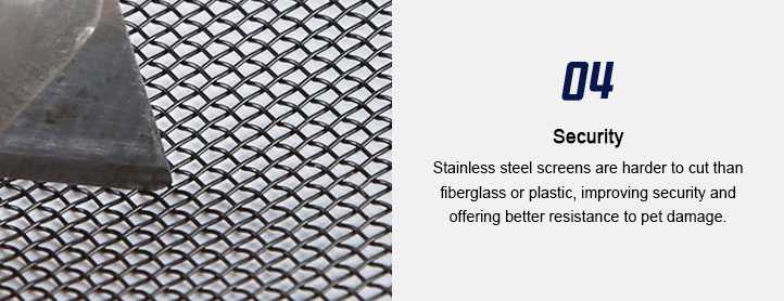 Stainless Steel Window Screen
