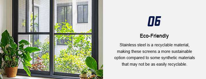 Stainless Steel Window Screen