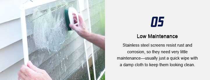 Stainless Steel Window Screen