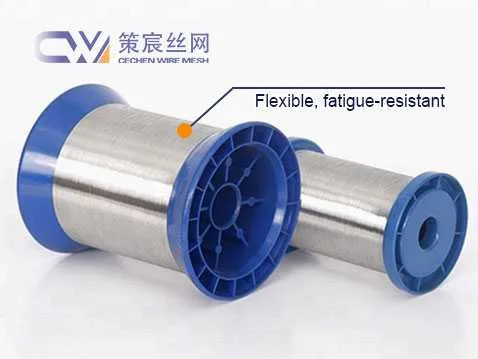 Stainless Steel Fine Wire for Yarn Textiles or Braid Media