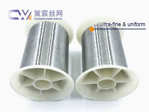 Stainless Steel Fine Wire for Yarn Textiles or Braid Media