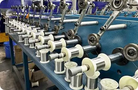 Stainless Steel Fine Wire for Yarn Textiles or Braid Media