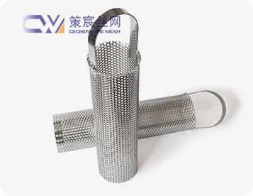 Basket filter tube