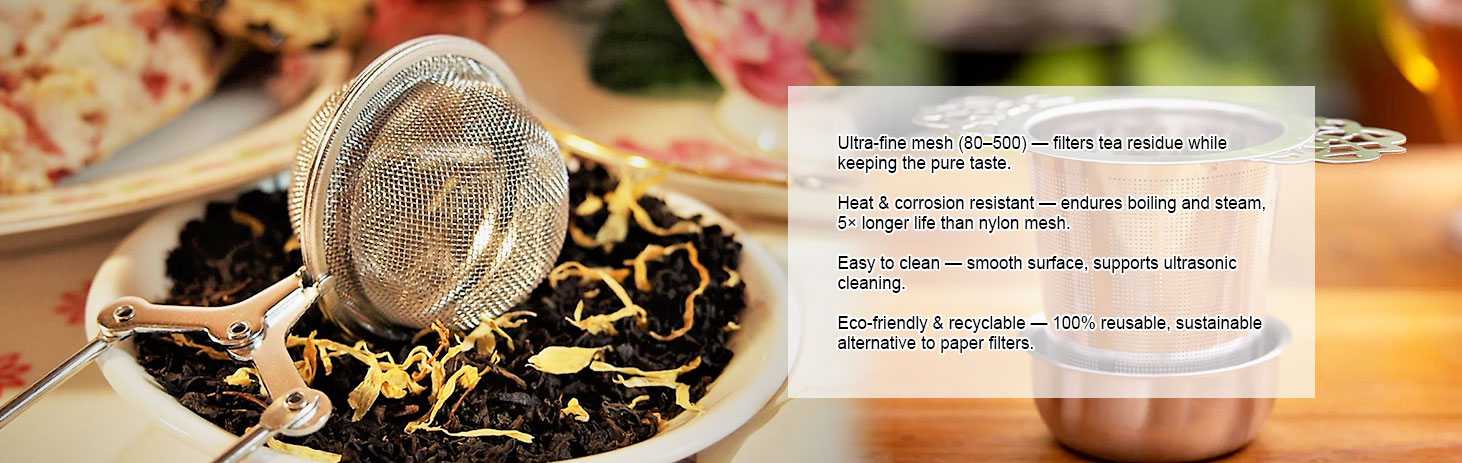 Stainless Steel Tea Strainer
