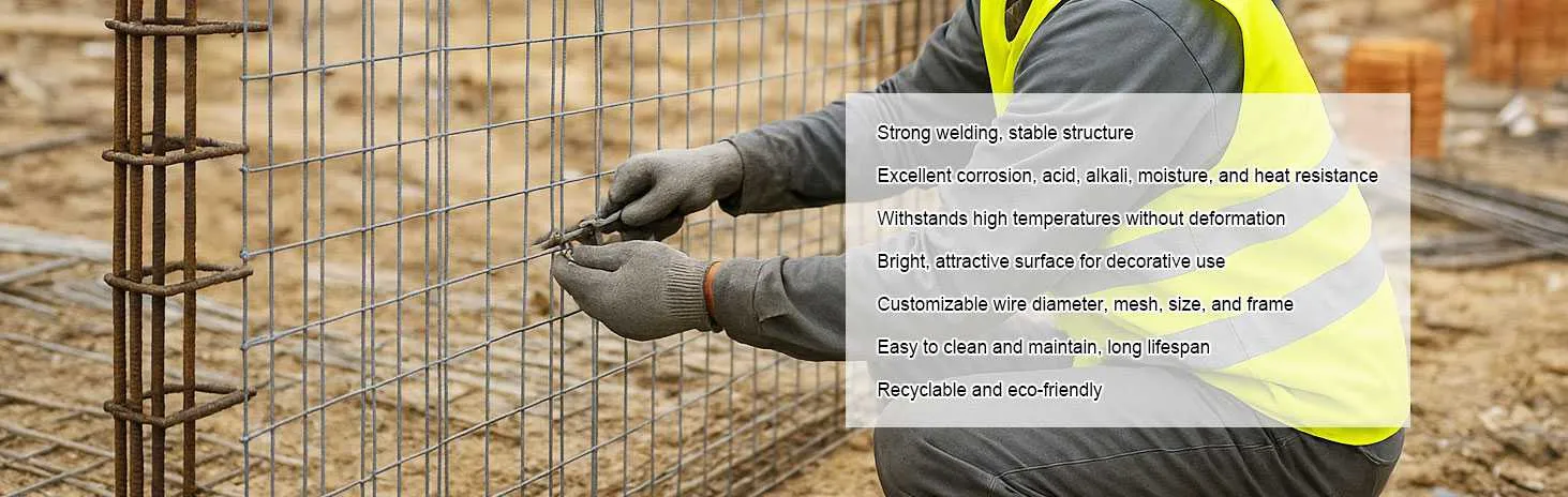 Stainless Steel Welded Mesh Panels