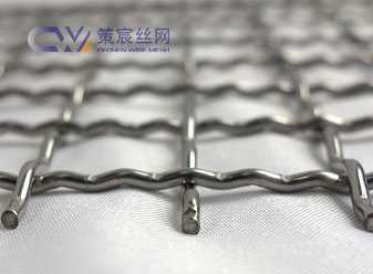 Flattened / Pressed Edge Crimped Wire Mesh