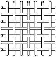Plain Weave (Square Mesh)