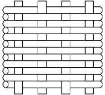 Reverse Dutch Weave (Reverse Plain Dutch Weave)